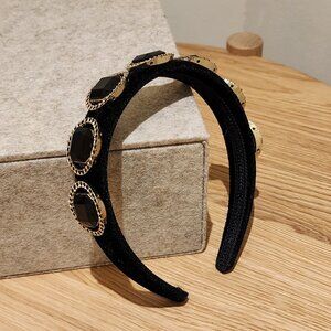 Black & Gold Headband